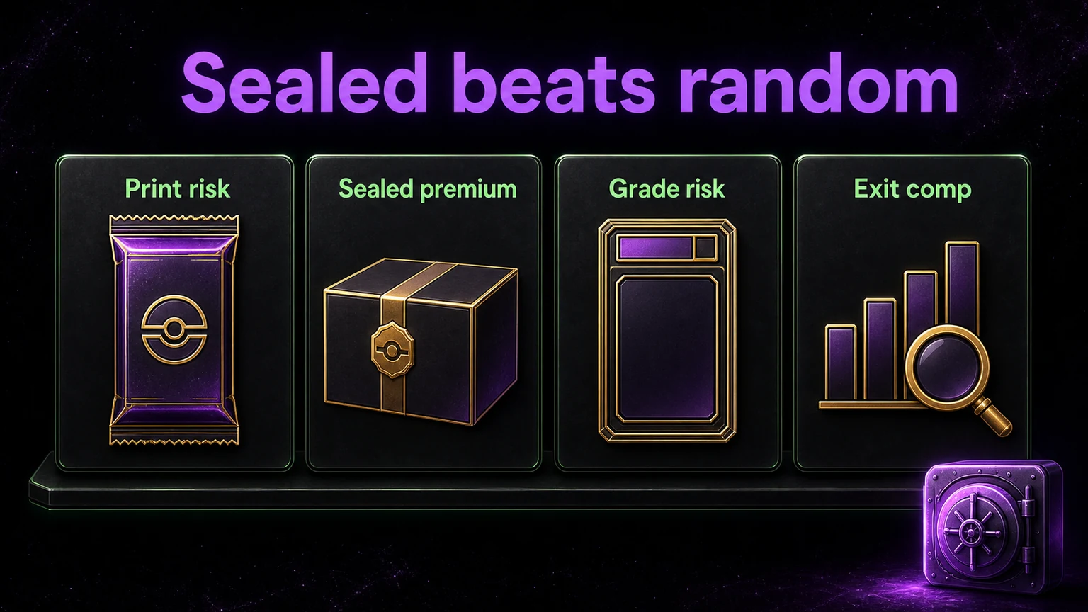 Checklist for buying cards with resale discipline