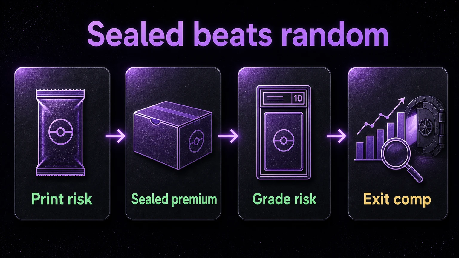Workflow for choosing sealed product over random singles